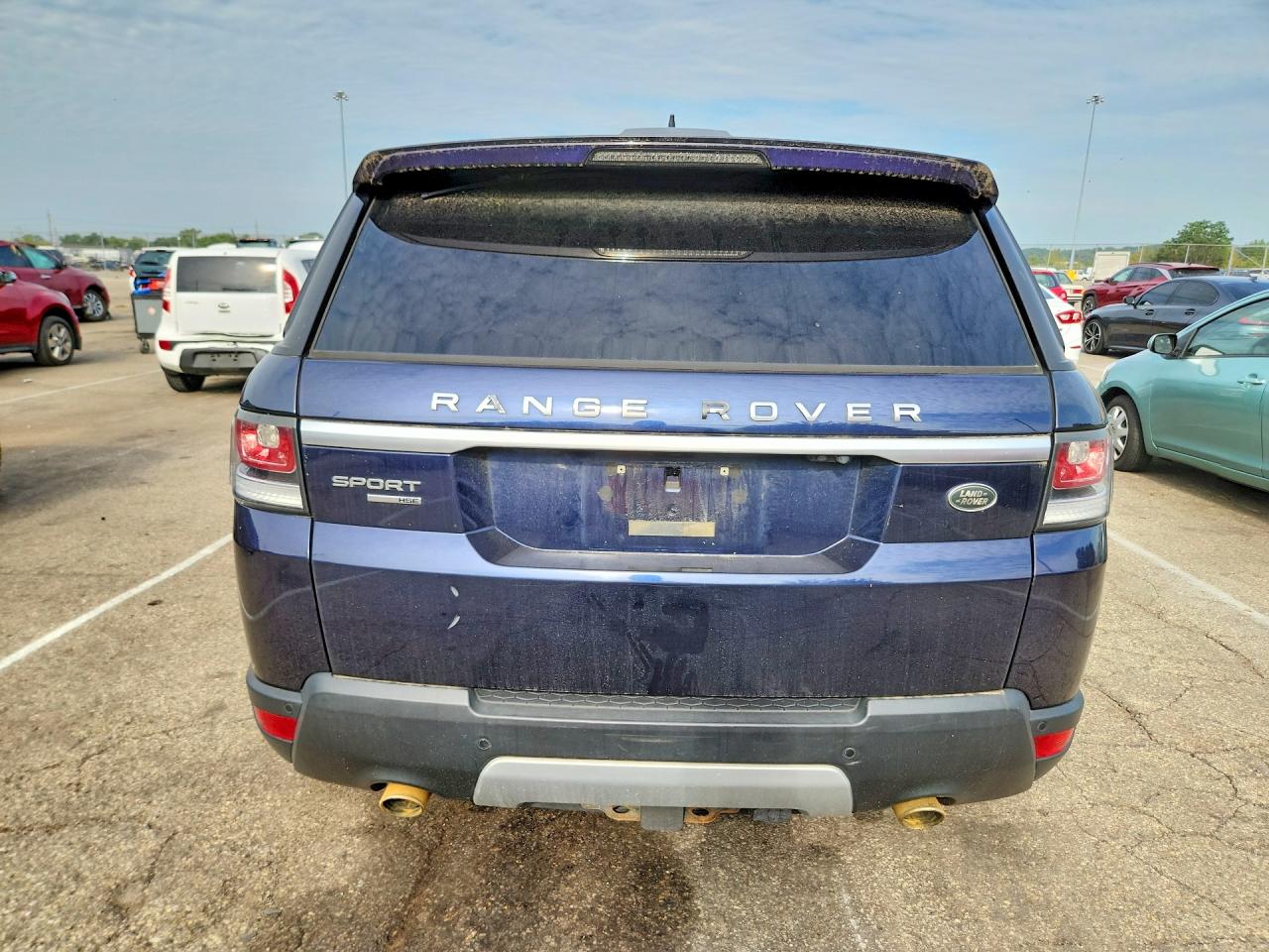 2016 Land Rover Range Rover Sport Hse Blue vin: SALWR2PF5GA657542