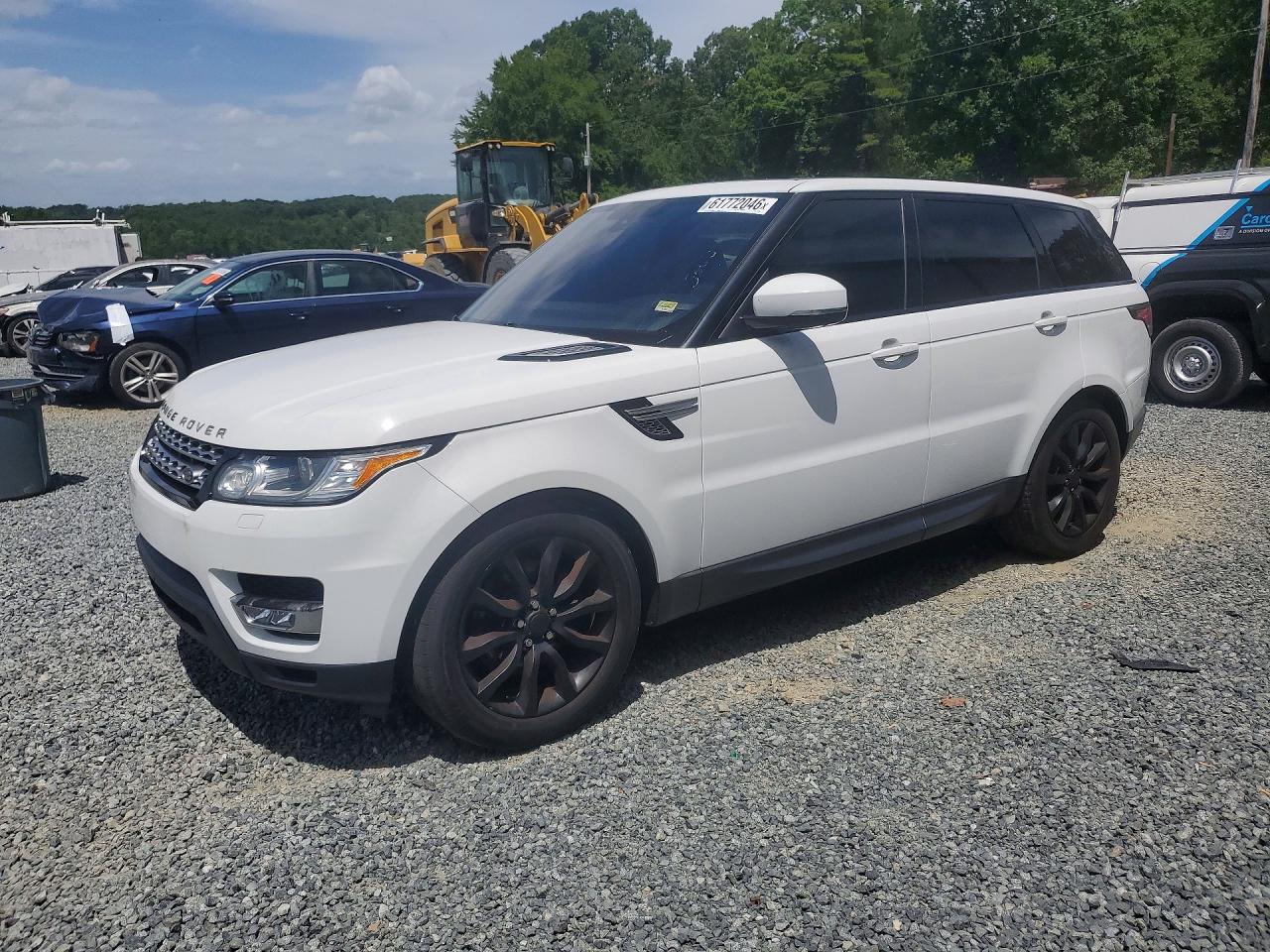 2016 Land Rover Range Rover Sport Hse White vin: SALWR2PF9GA109852