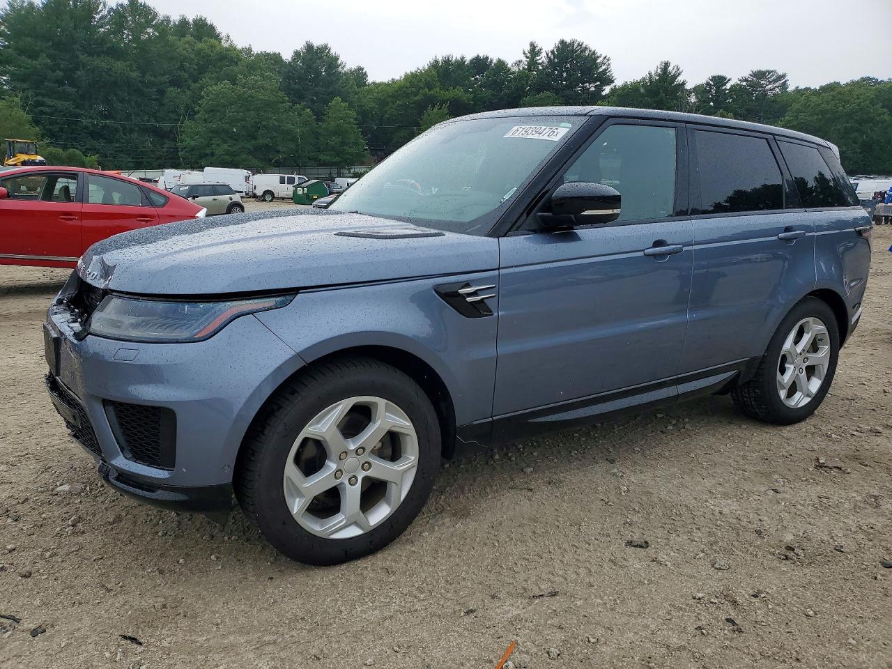 2018 Land Rover Range Rover Sport Hse Синий vin: SALWR2RK3JA191286