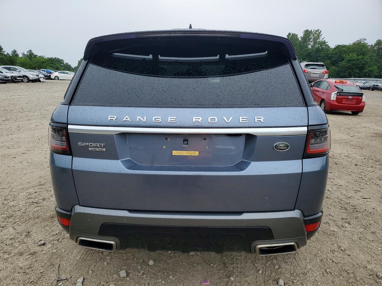 2018 Land Rover Range Rover Sport Hse Blue vin: SALWR2RK3JA191286
