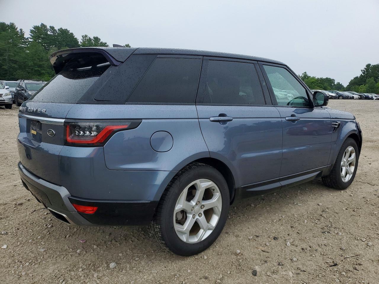 2018 Land Rover Range Rover Sport Hse Blue vin: SALWR2RK3JA191286