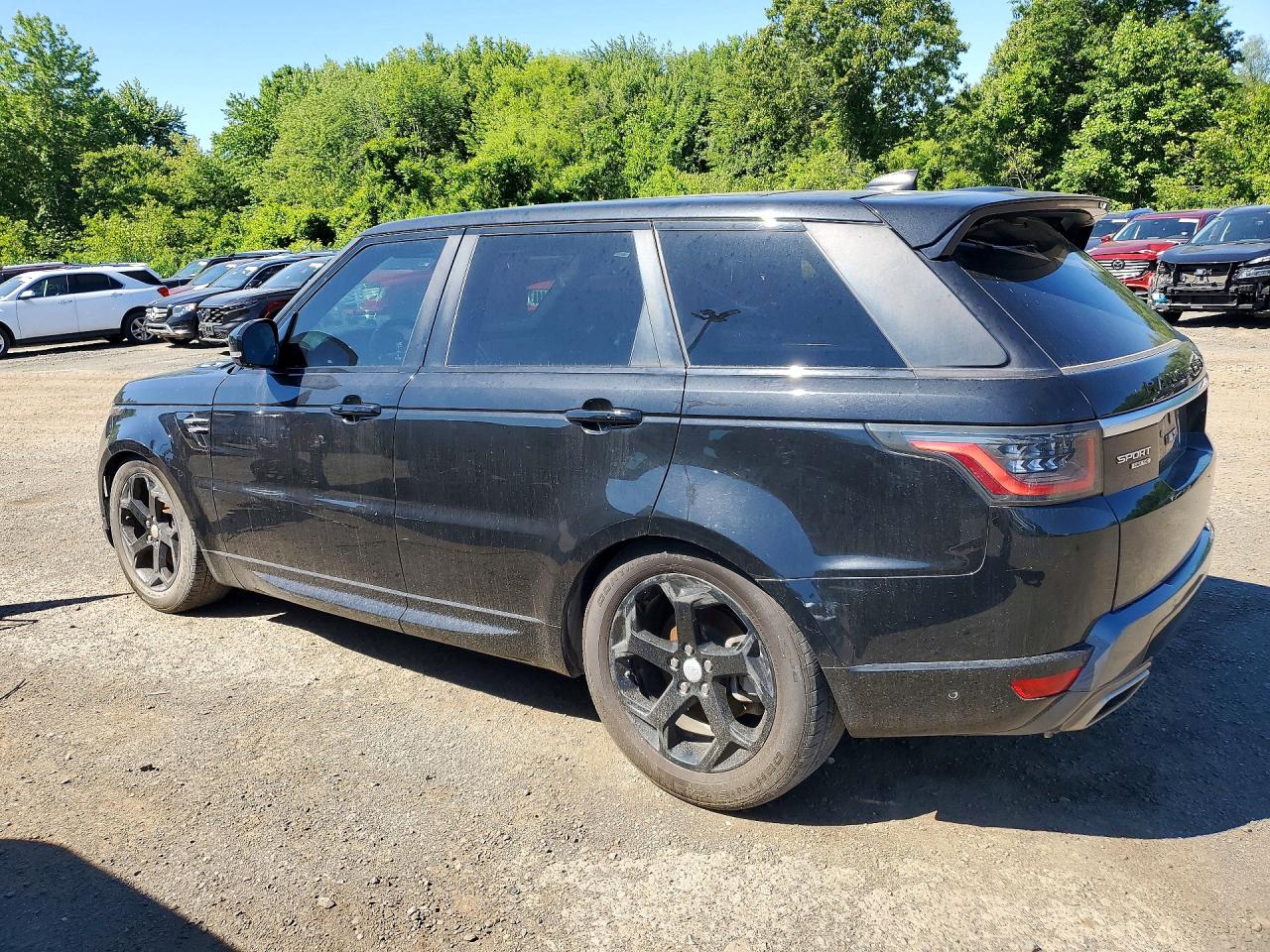 2018 Land Rover Range Rover Sport Hse Black vin: SALWR2RK6JA185546