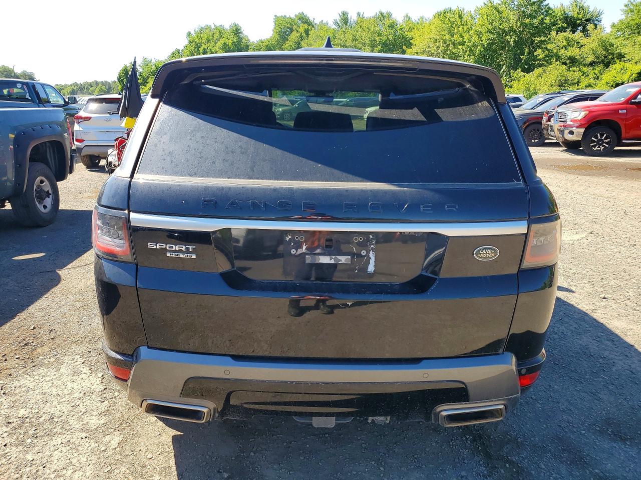 2018 Land Rover Range Rover Sport Hse Black vin: SALWR2RK6JA185546