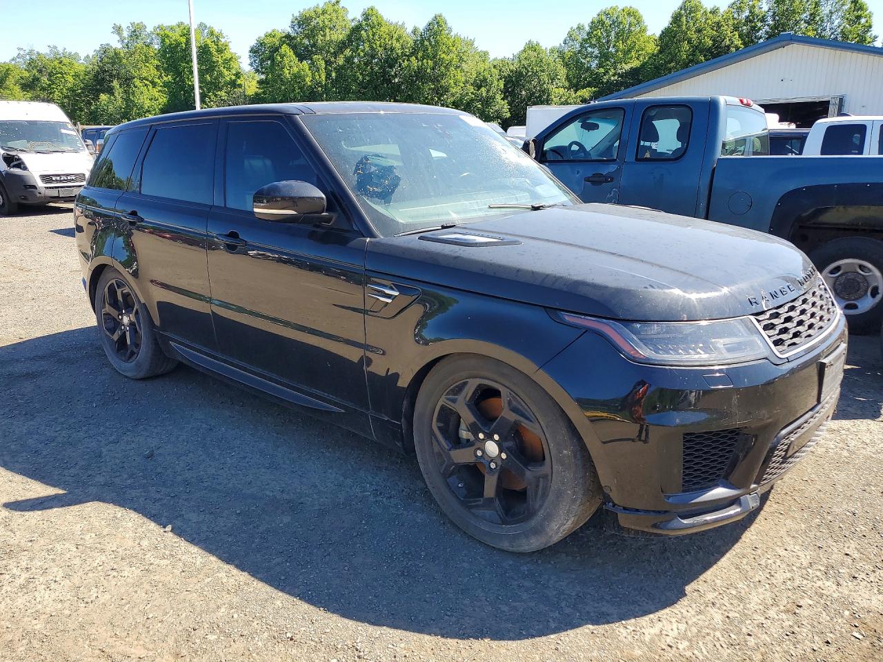 2018 Land Rover Range Rover Sport Hse Black vin: SALWR2RK6JA185546