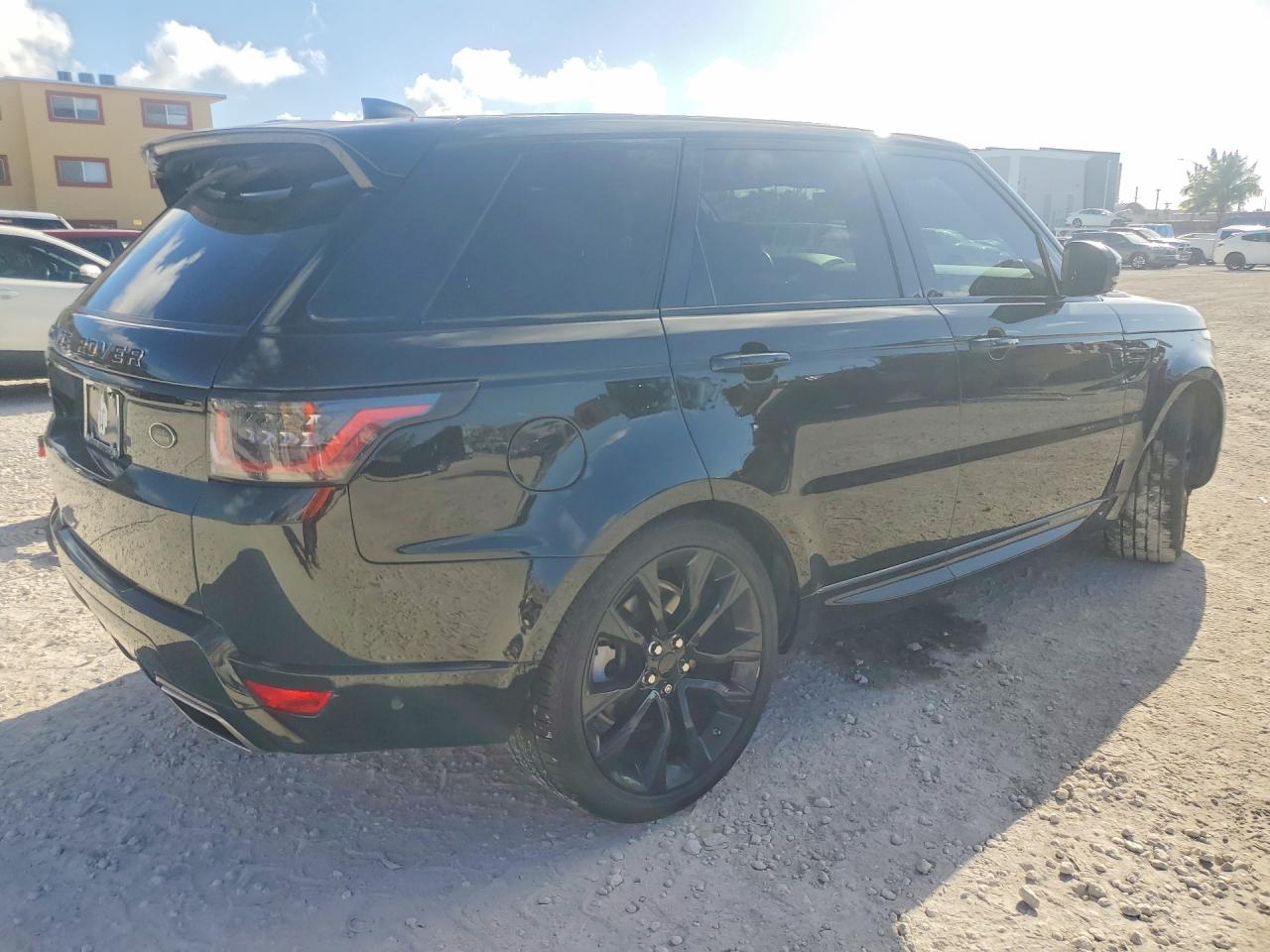 2019 Land Rover Range Rover Sport Hse Black vin: SALWR2RU7KA864776