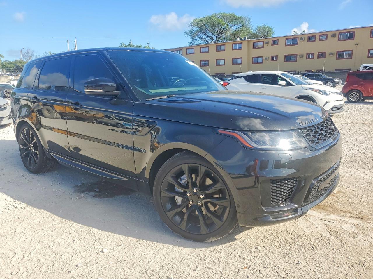 2019 Land Rover Range Rover Sport Hse Black vin: SALWR2RU7KA864776
