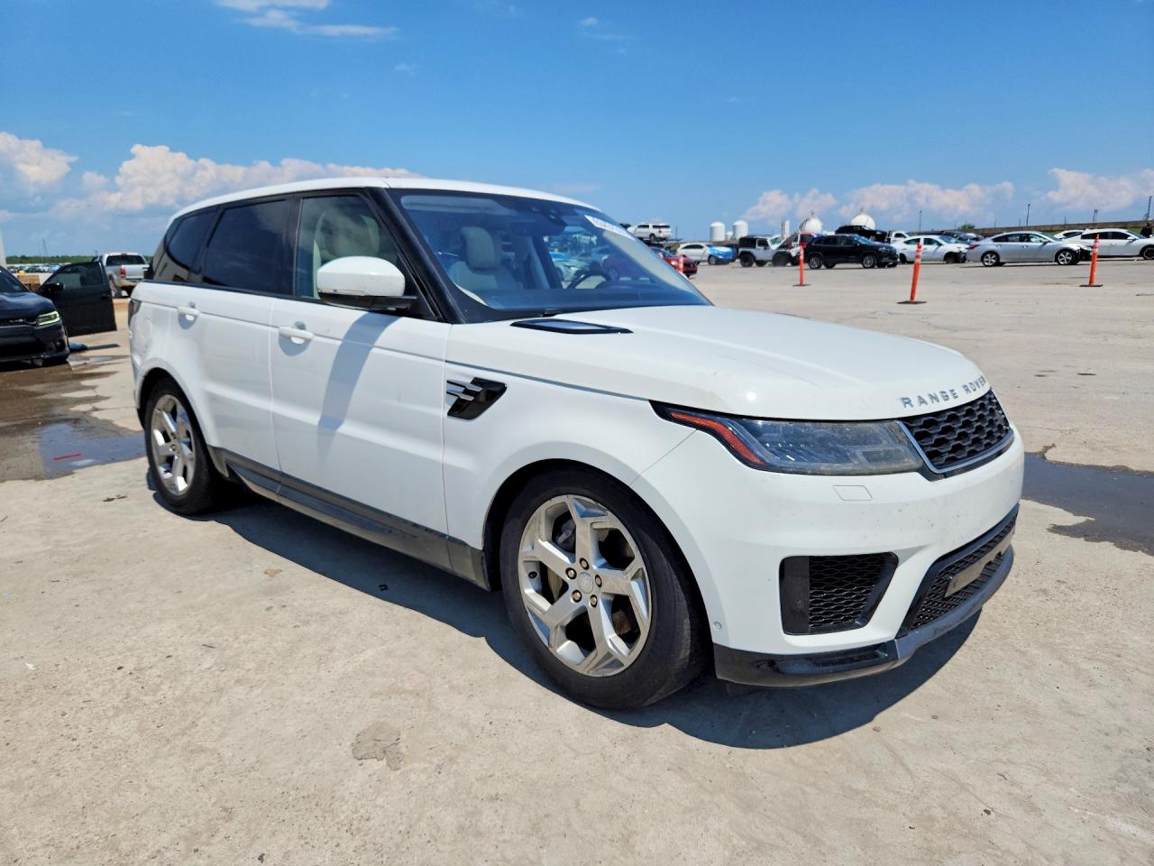 2018 Land Rover Range Rover Sport Hse White vin: SALWR2RV0JA196925