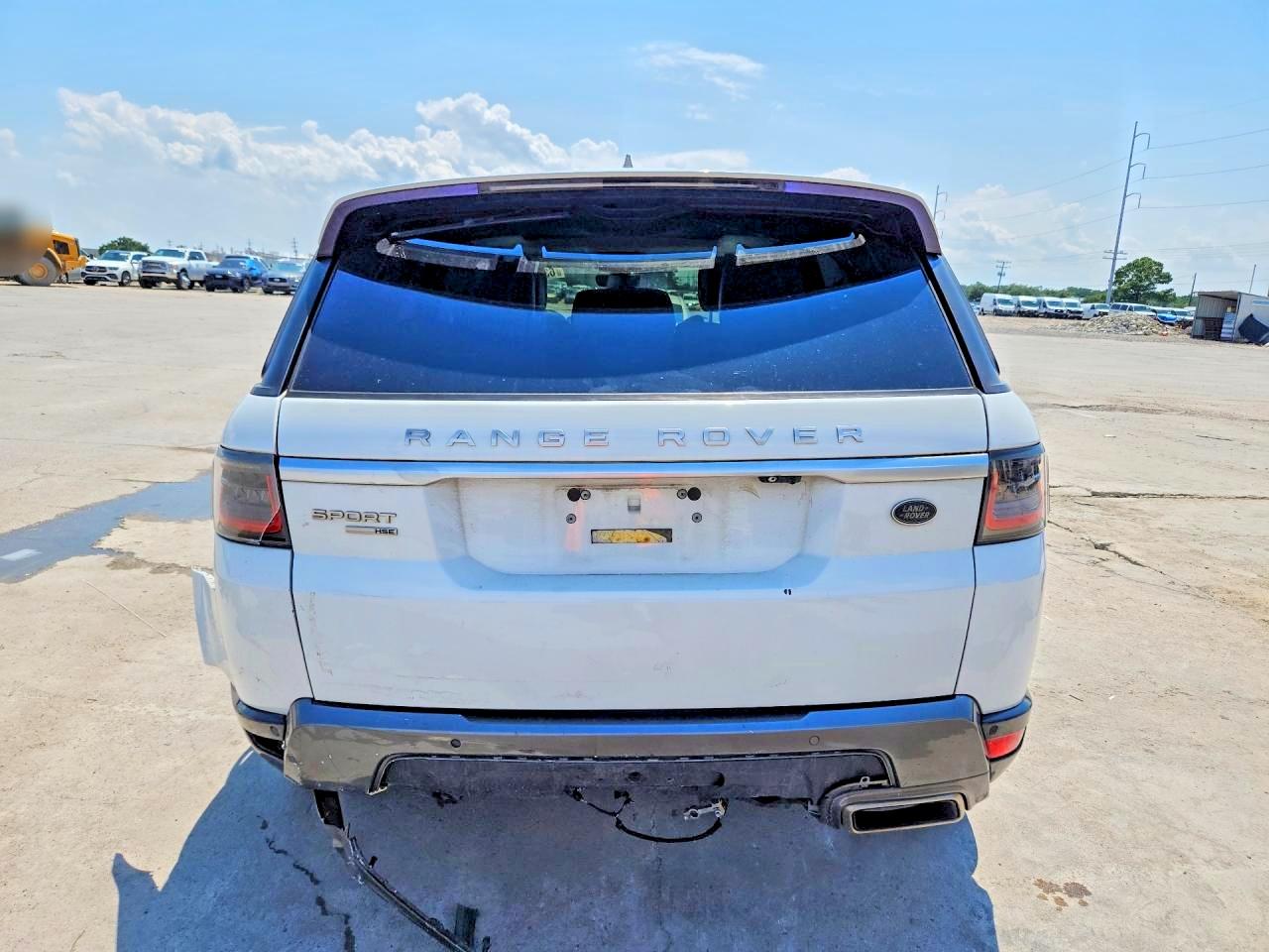 2018 Land Rover Range Rover Sport Hse White vin: SALWR2RV0JA196925