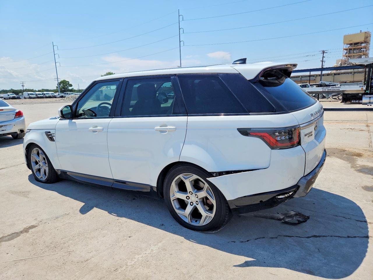 2018 Land Rover Range Rover Sport Hse White vin: SALWR2RV0JA196925