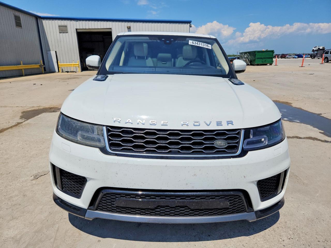 2018 Land Rover Range Rover Sport Hse White vin: SALWR2RV0JA196925