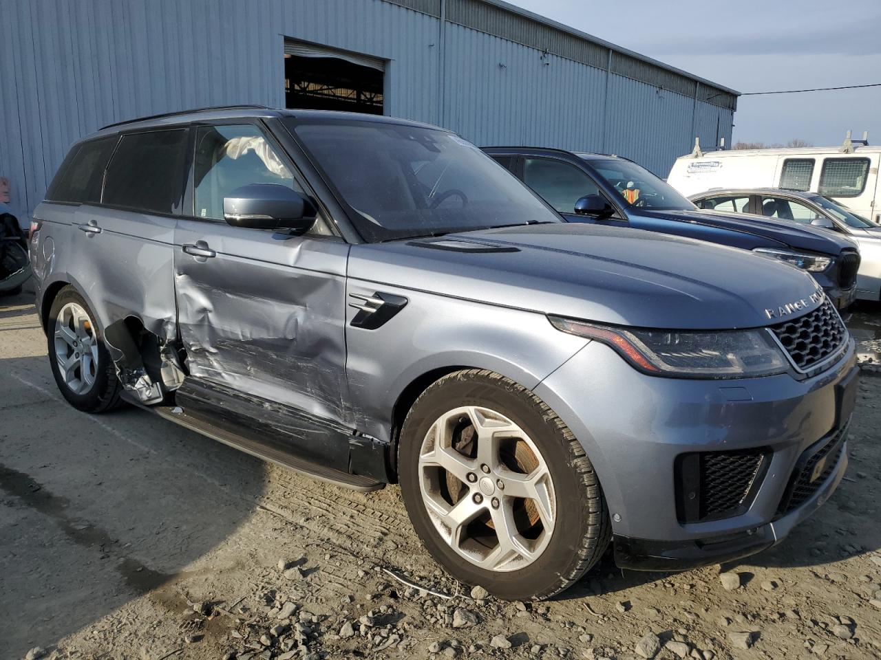 2018 Land Rover Range Rover Sport Hse Синий vin: SALWR2RV3JA184994