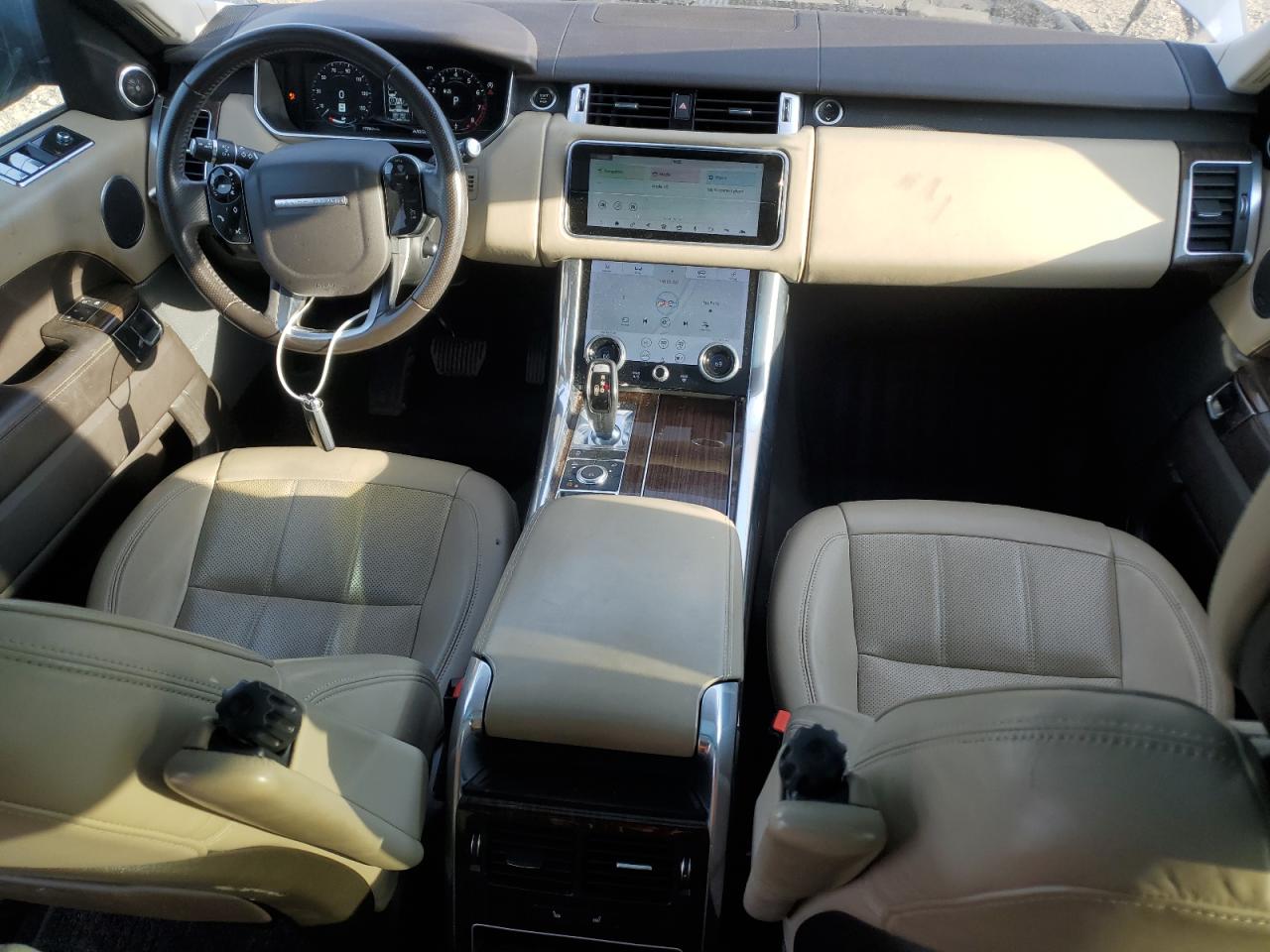 2018 Land Rover Range Rover Sport Hse Синий vin: SALWR2RV3JA184994