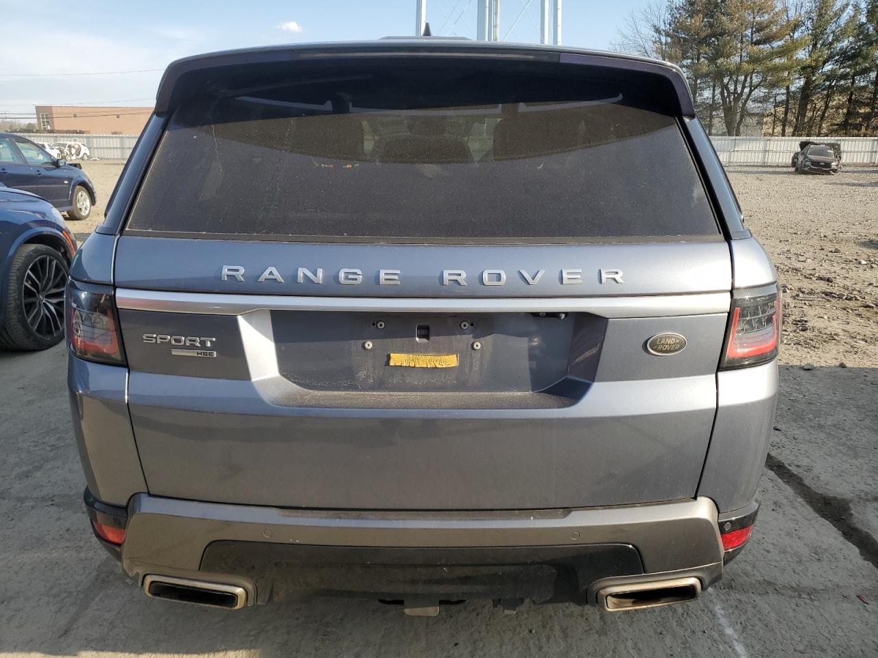 2018 Land Rover Range Rover Sport Hse Синий vin: SALWR2RV3JA184994