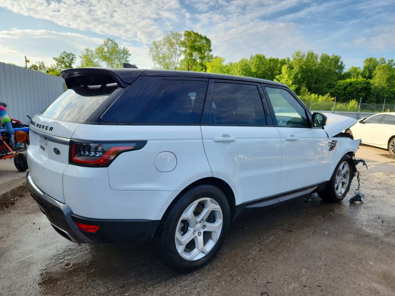 2018 Land Rover Range Rover Sport Hse White vin: SALWR2RVXJA698535