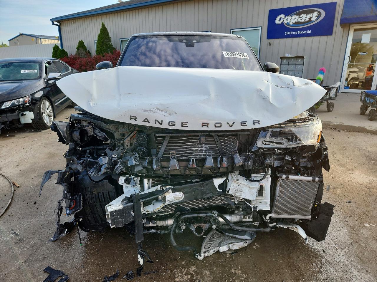 2018 Land Rover Range Rover Sport Hse White vin: SALWR2RVXJA698535