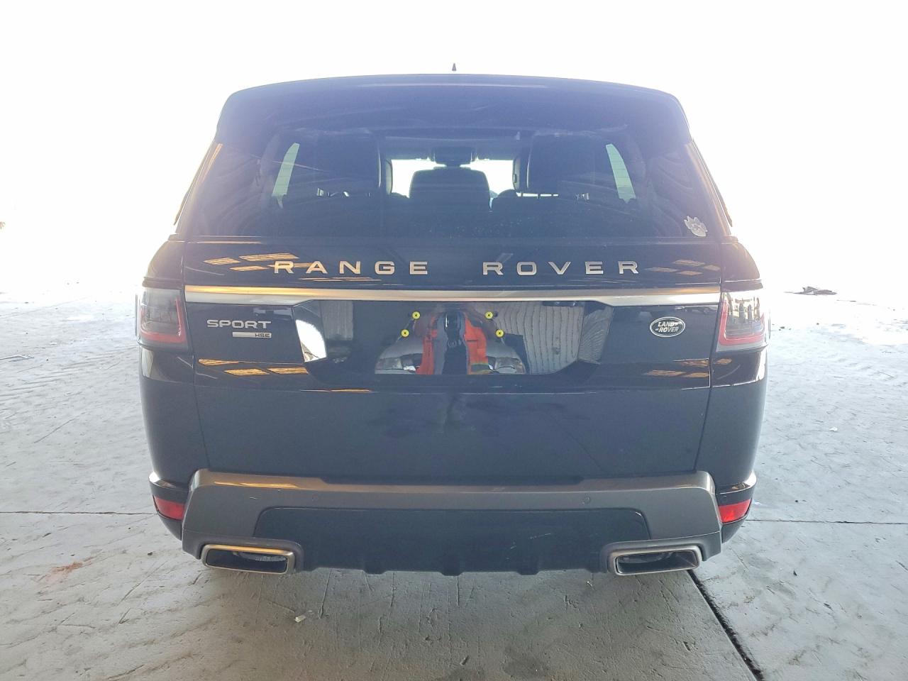 2018 Land Rover Range Rover Sport Hse Black vin: SALWR2RVXJA810007