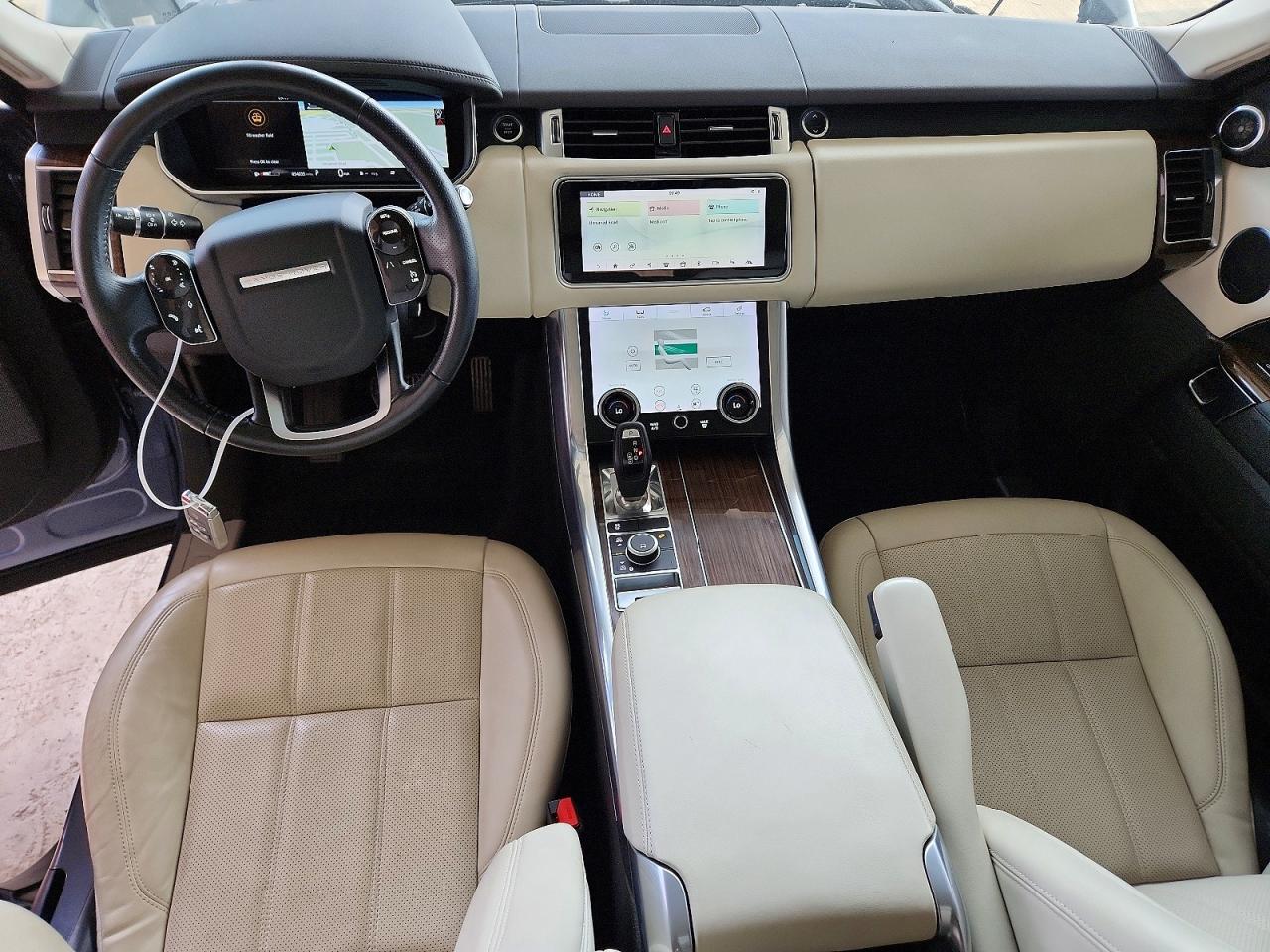 2019 Land Rover Range Rover Sport Hse Синий vin: SALWR2RVXKA847429