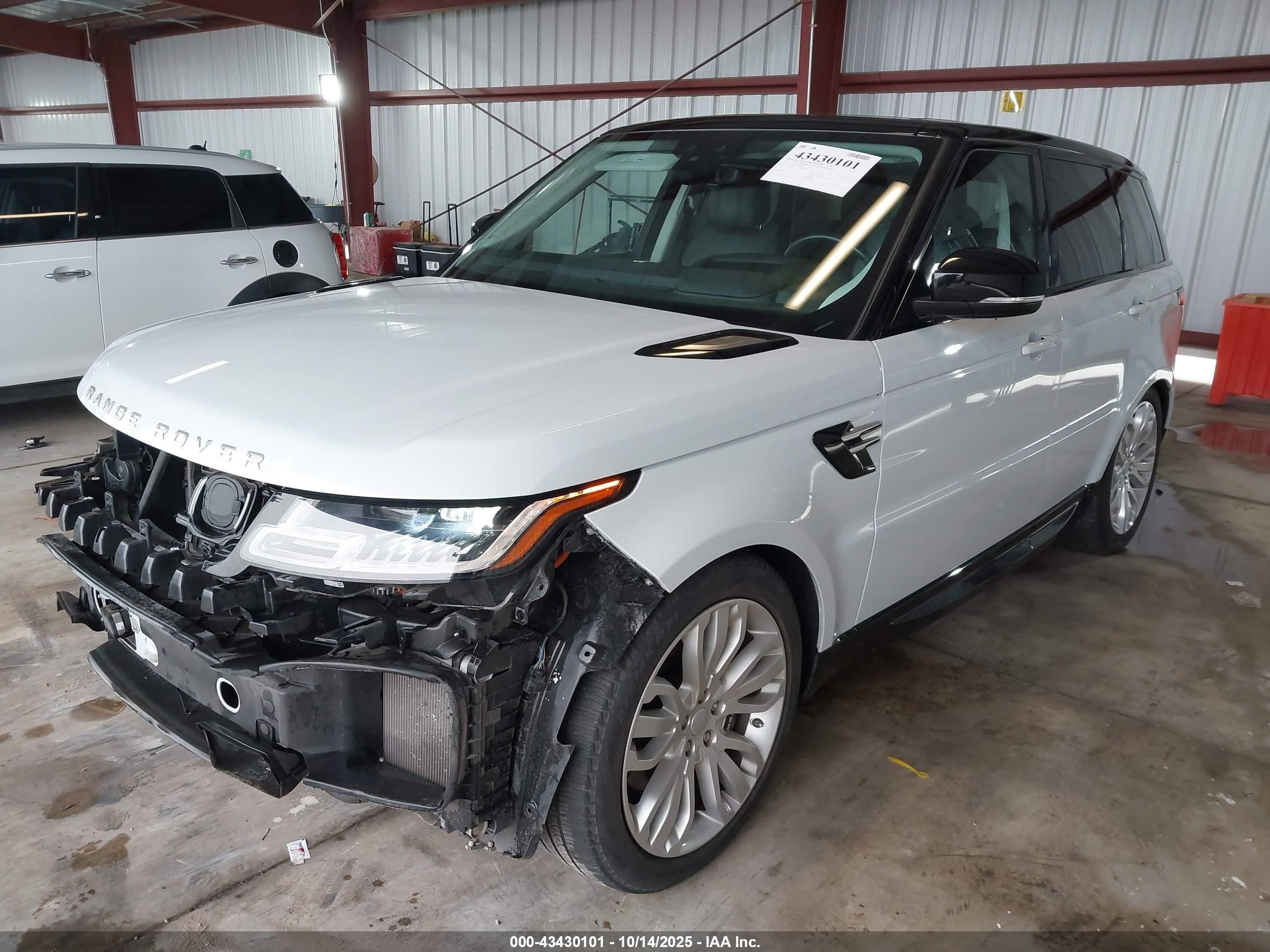 2020 Land Rover Range Rover Sport Hse White vin: SALWR2RY0LA705005