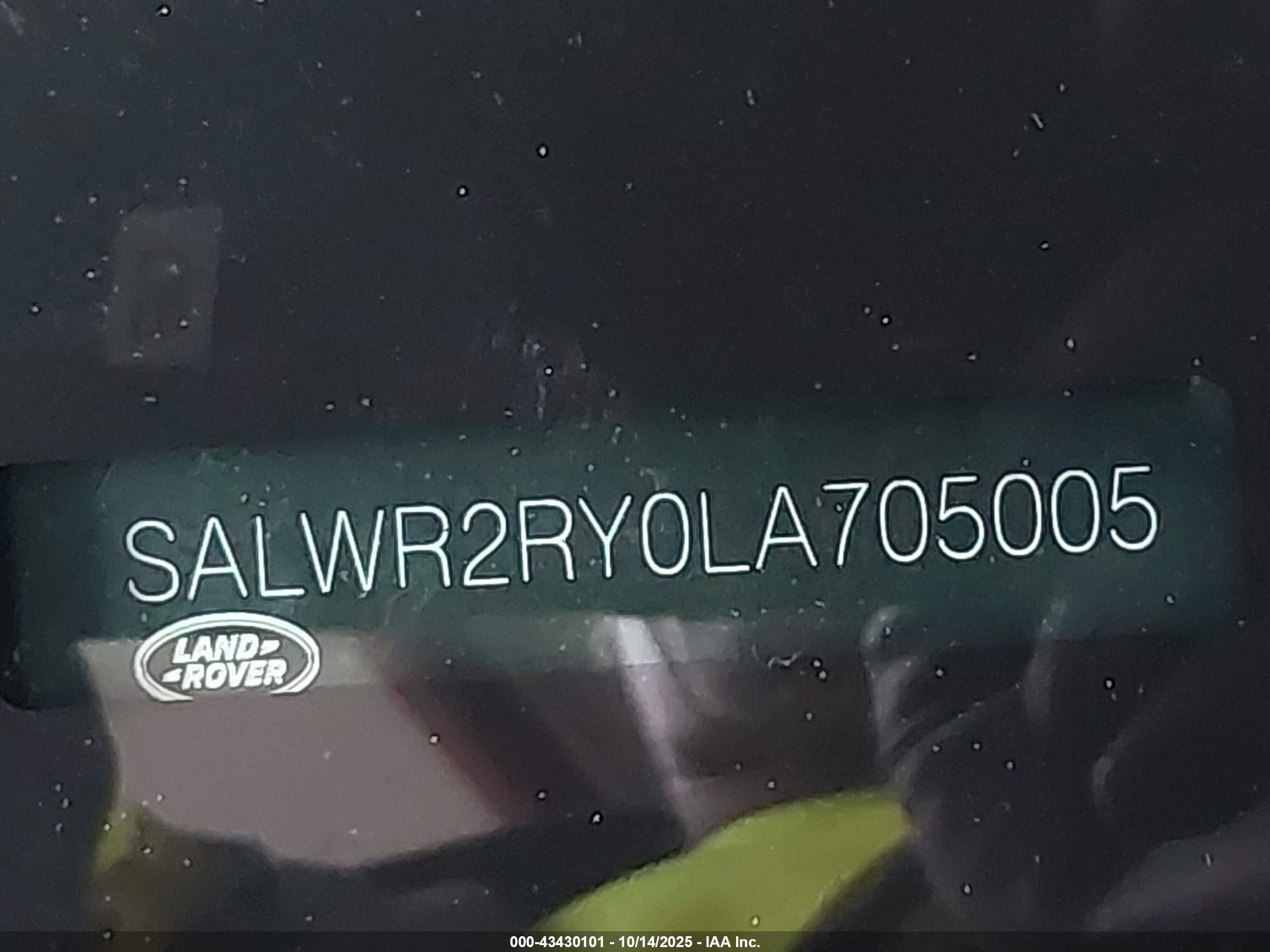 2020 Land Rover Range Rover Sport Hse White vin: SALWR2RY0LA705005