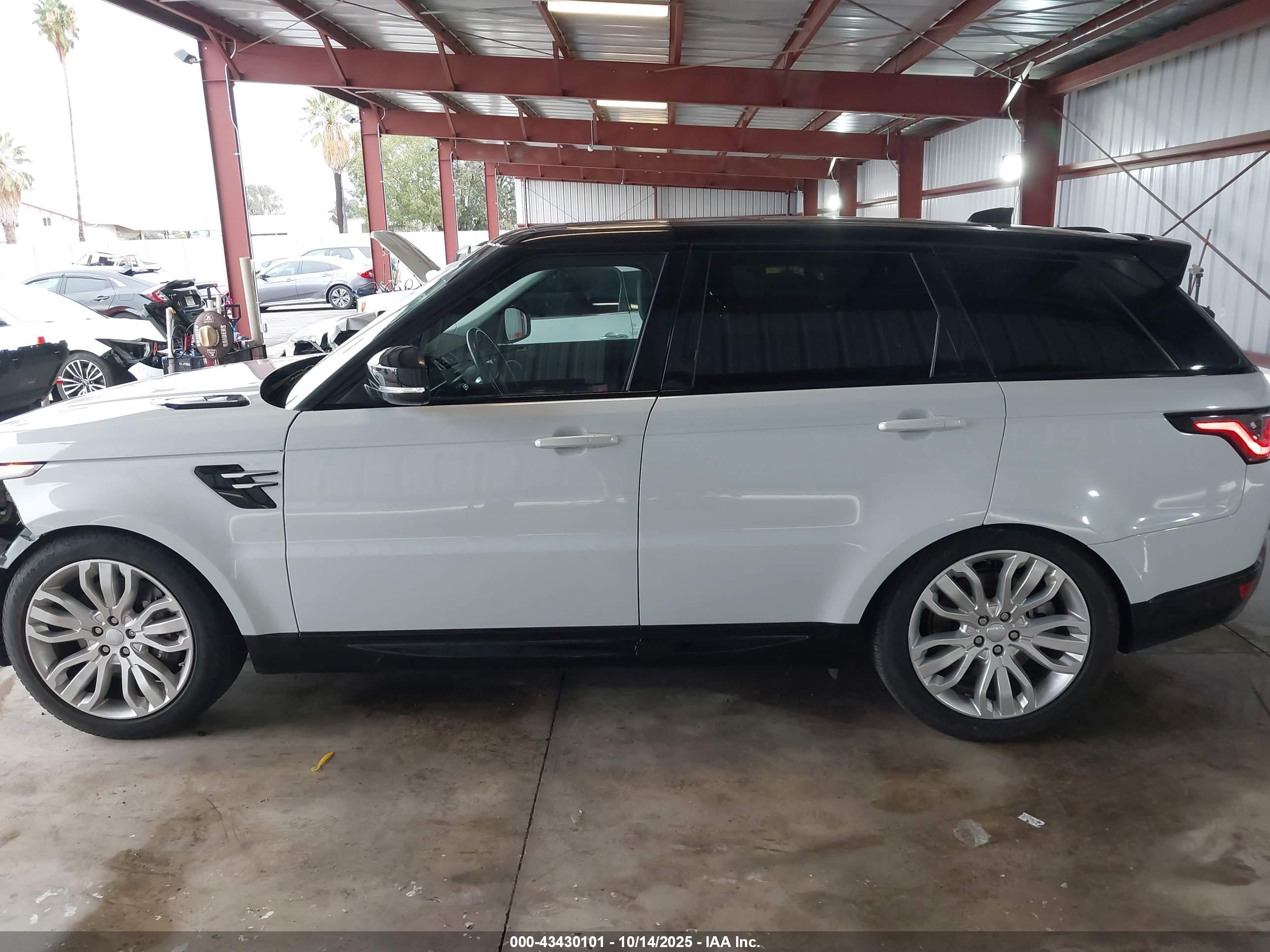 2020 Land Rover Range Rover Sport Hse White vin: SALWR2RY0LA705005