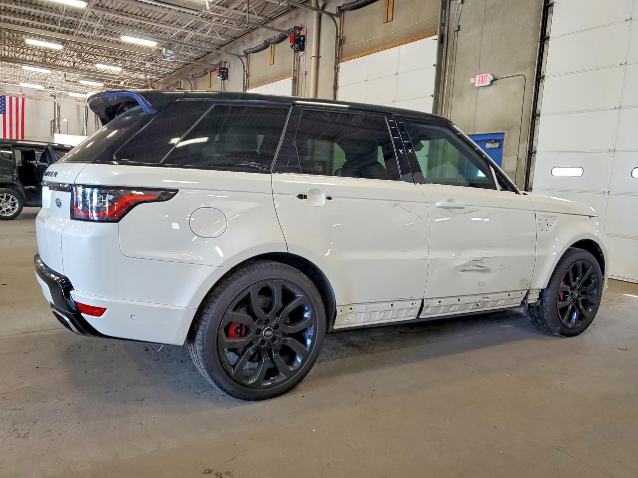 2020 Land Rover Range Rover Sport P525 Hse White vin: SALWR2SE7LA887091