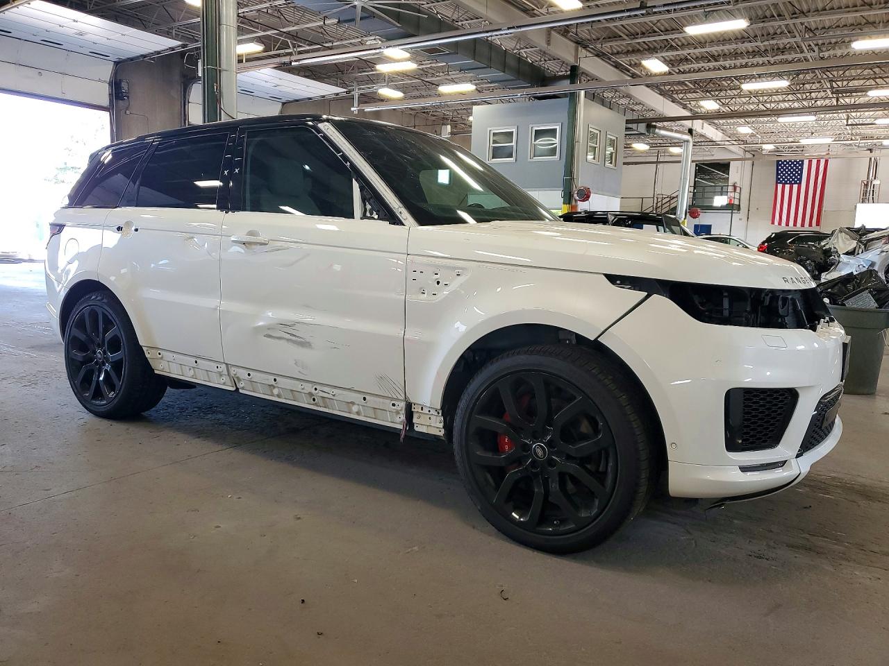 2020 Land Rover Range Rover Sport P525 Hse White vin: SALWR2SE7LA887091