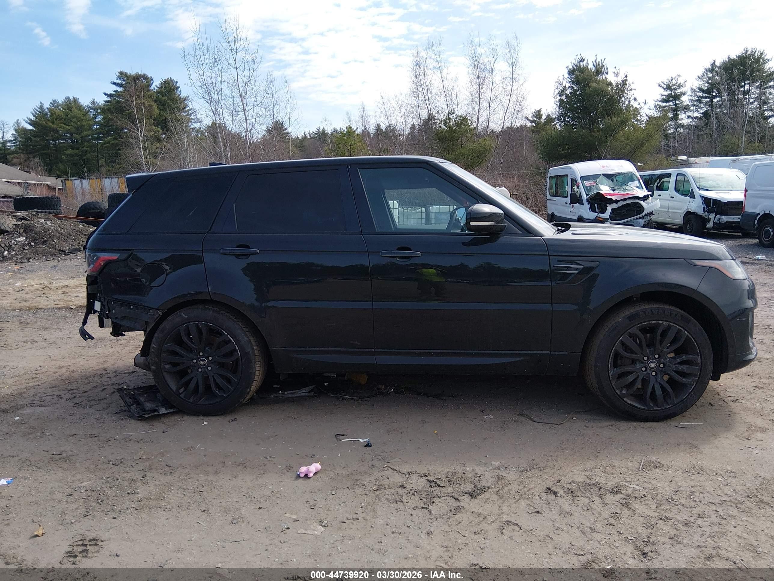 2021 Land Rover Range Rover Sport Hse Silver Edition Mhev Black vin: SALWR2SU3MA780774