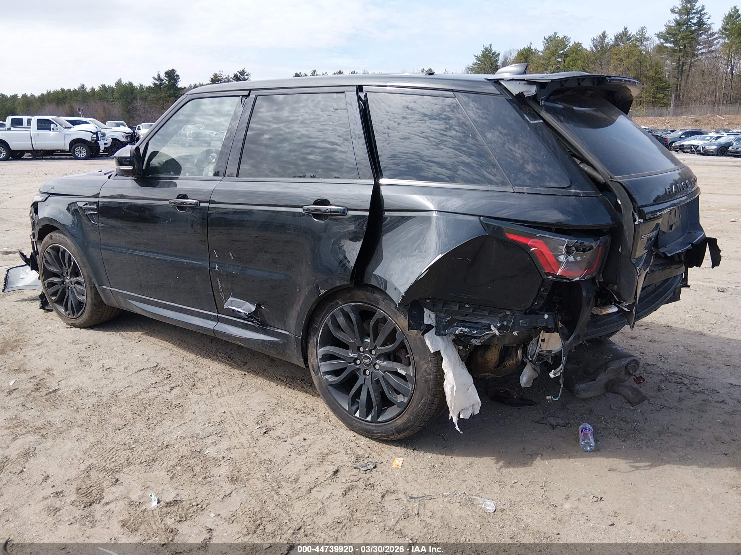 2021 Land Rover Range Rover Sport Hse Silver Edition Mhev Black vin: SALWR2SU3MA780774