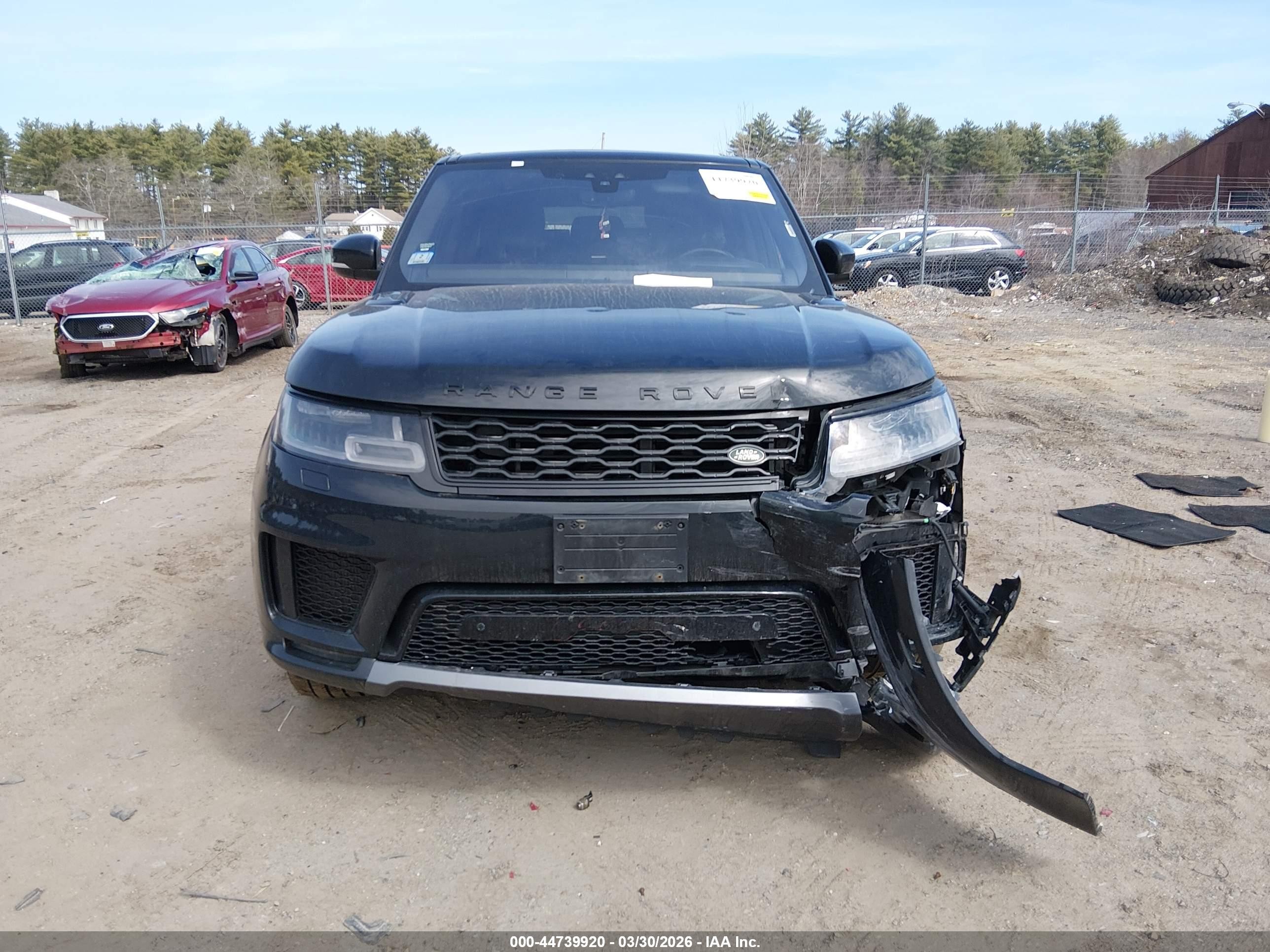 2021 Land Rover Range Rover Sport Hse Silver Edition Mhev Black vin: SALWR2SU3MA780774