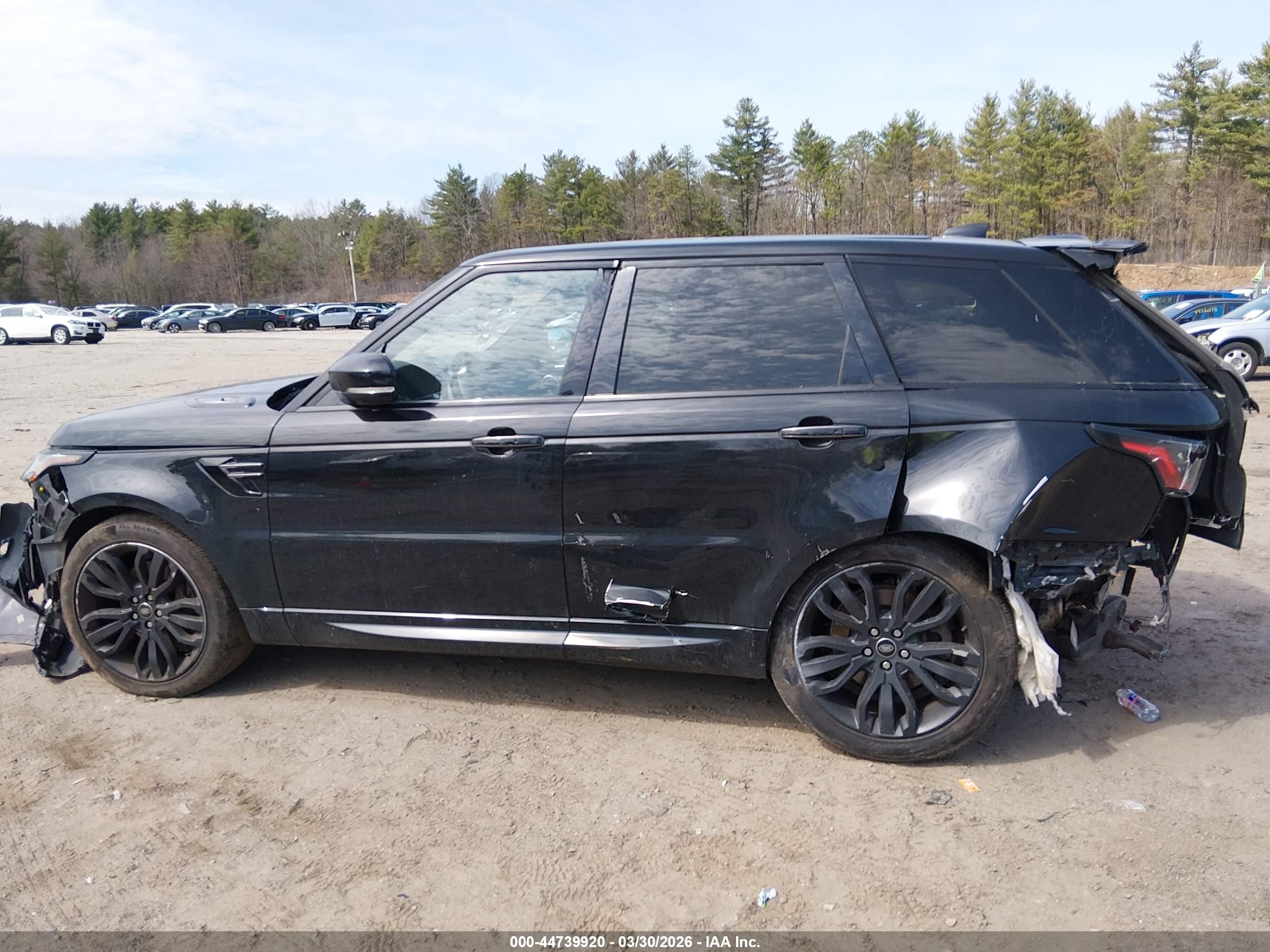 2021 Land Rover Range Rover Sport Hse Silver Edition Mhev Black vin: SALWR2SU3MA780774