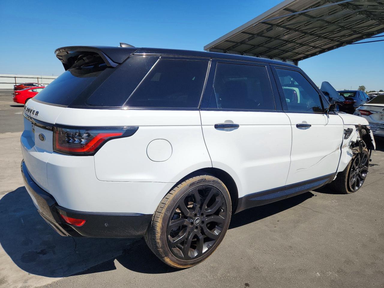 2022 Land Rover Range Rover Sport Hse Silver Edition White vin: SALWR2SU5NA206548