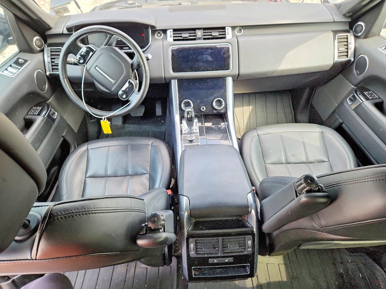 2020 Land Rover Range Rover Sport Hse Black vin: SALWR2SU6LA733625