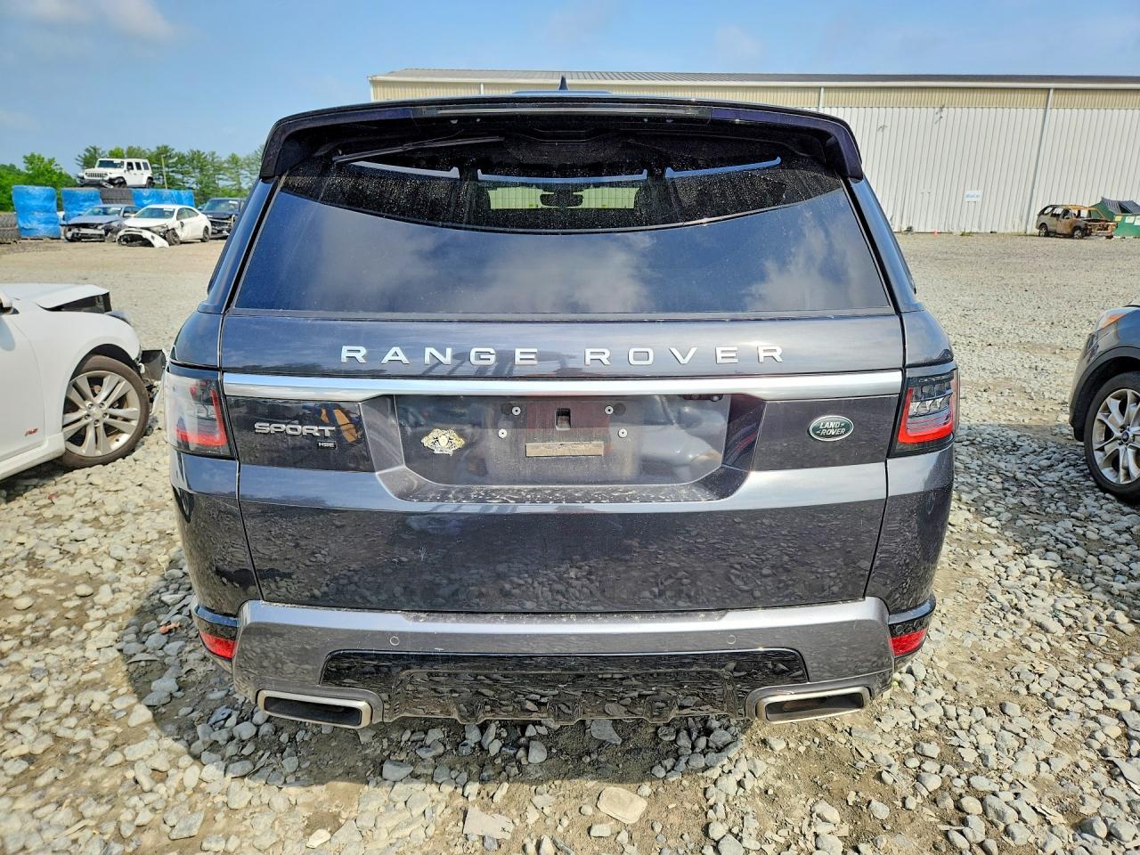 2020 Land Rover Range Rover Sport Hse Black vin: SALWR2SU6LA733625