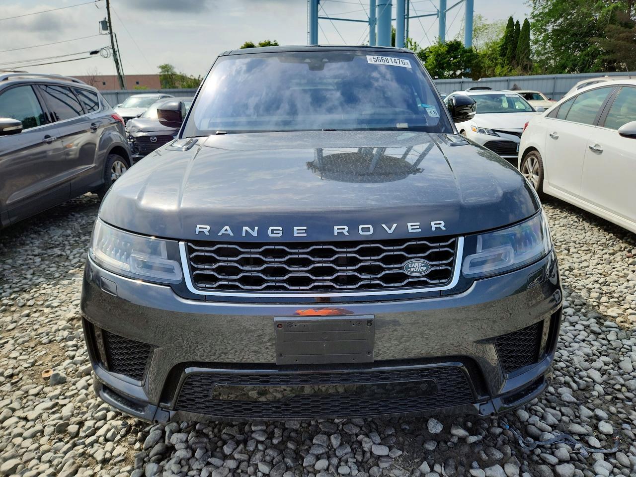2020 Land Rover Range Rover Sport Hse Black vin: SALWR2SU6LA733625