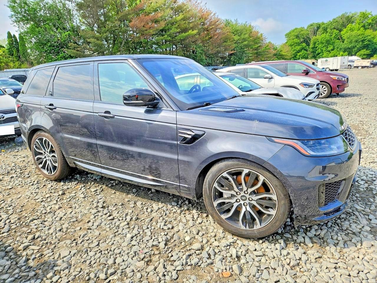 2020 Land Rover Range Rover Sport Hse Black vin: SALWR2SU6LA733625