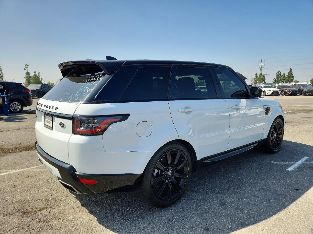 2021 Land Rover Range Rover Sport Hse Silver Edition White vin: SALWR2SU7MA758311