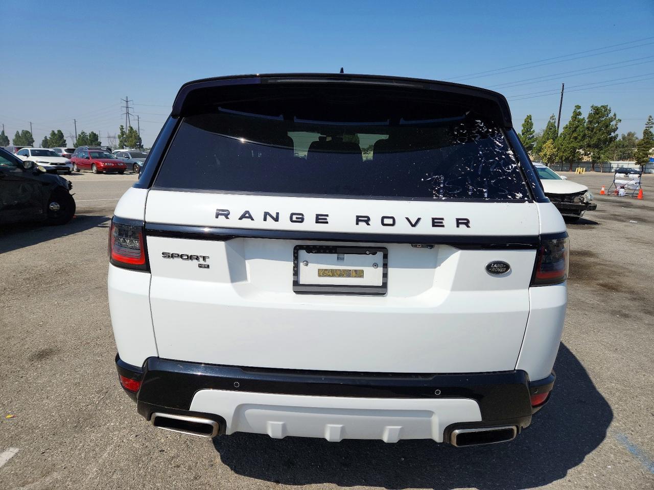 2021 Land Rover Range Rover Sport Hse Silver Edition White vin: SALWR2SU7MA758311
