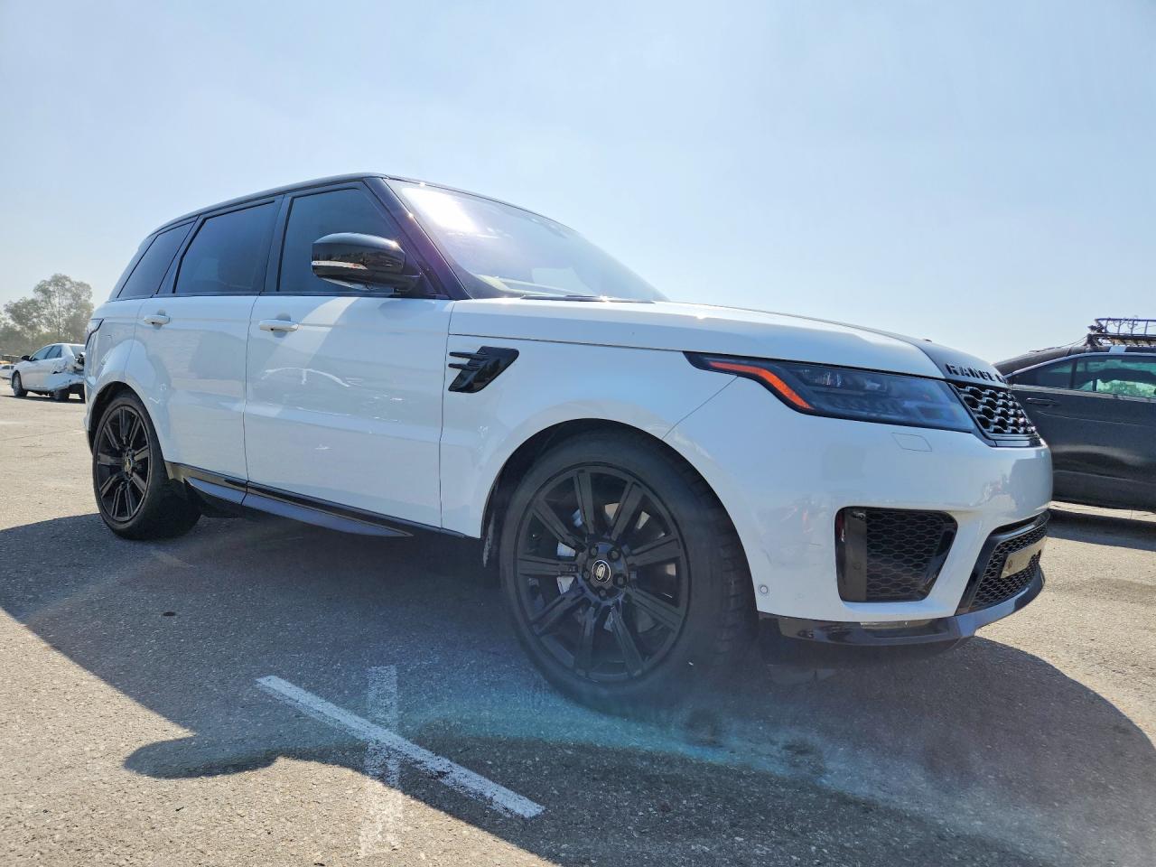 2021 Land Rover Range Rover Sport Hse Silver Edition White vin: SALWR2SU7MA758311