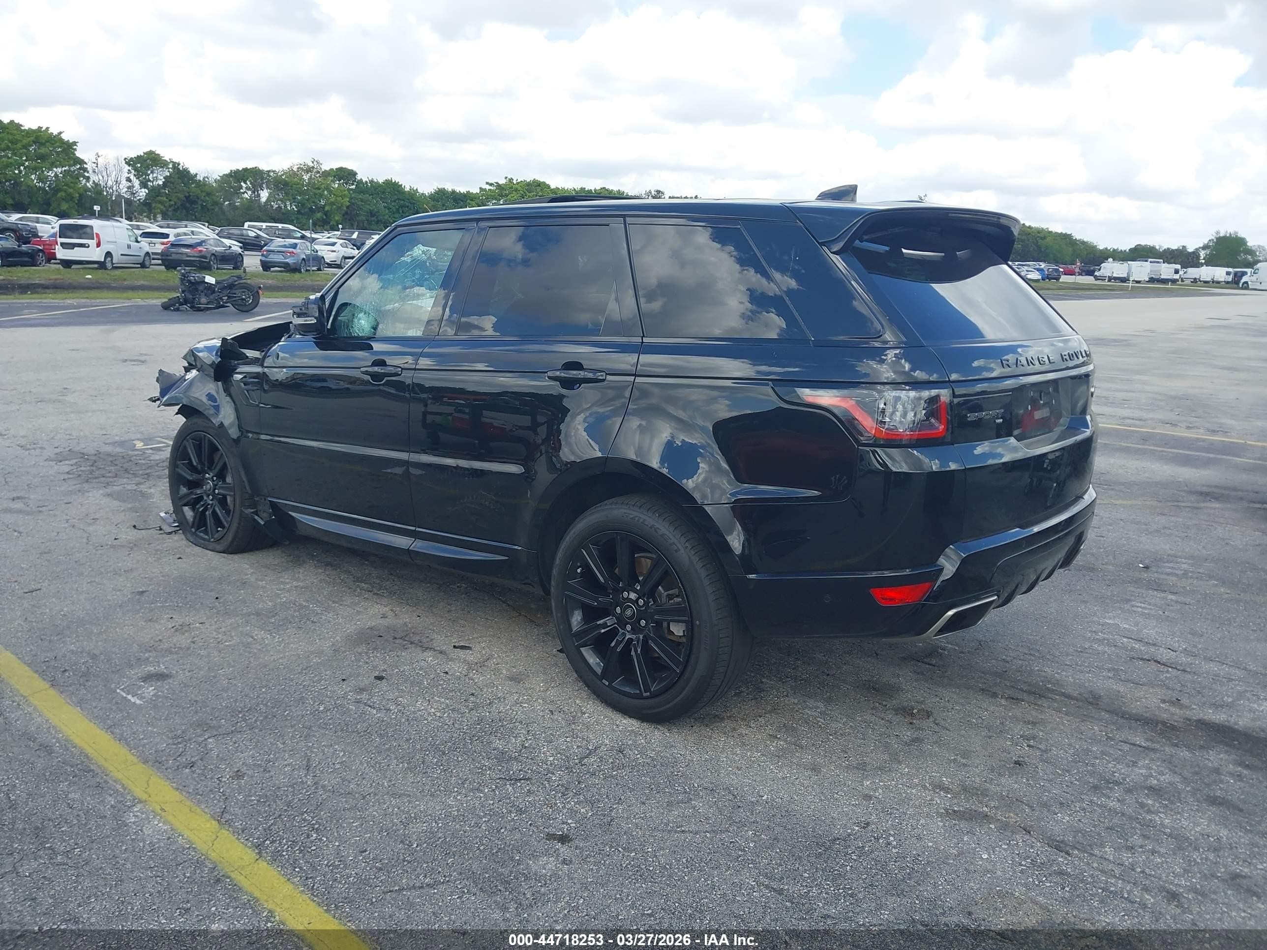 2022 Land Rover Range Rover Sport Hse Silver Edition Mhev Black vin: SALWR2SU7NA212397
