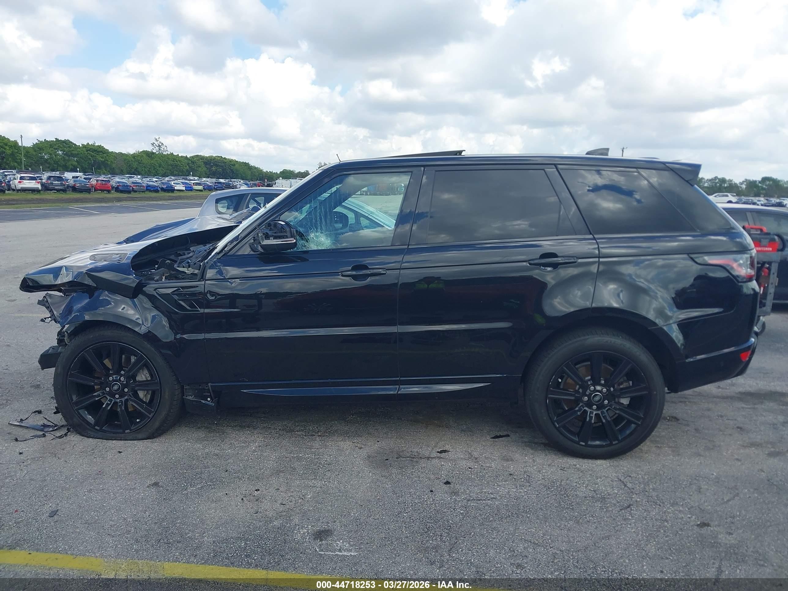 2022 Land Rover Range Rover Sport Hse Silver Edition Mhev Black vin: SALWR2SU7NA212397