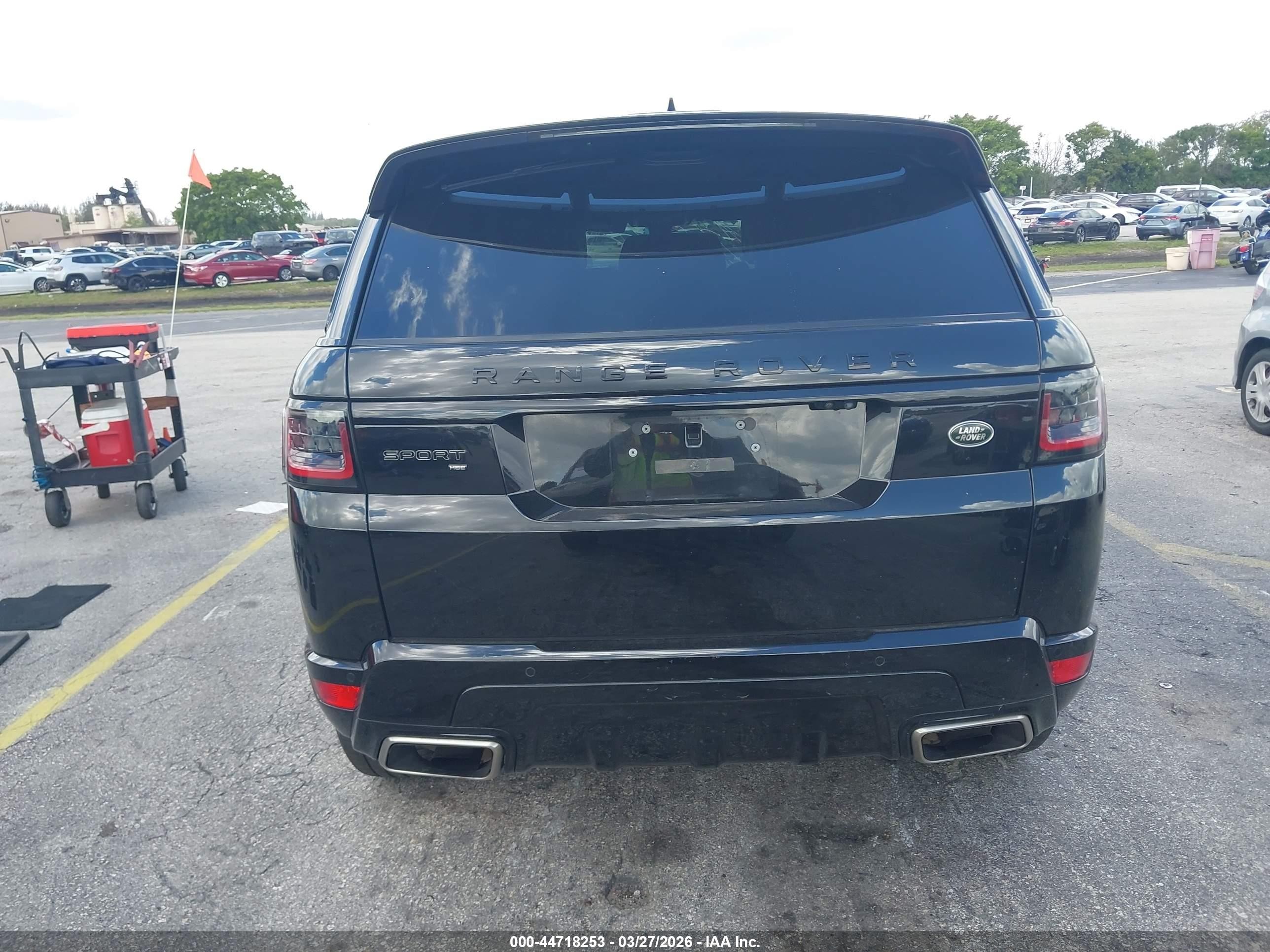 2022 Land Rover Range Rover Sport Hse Silver Edition Mhev Black vin: SALWR2SU7NA212397