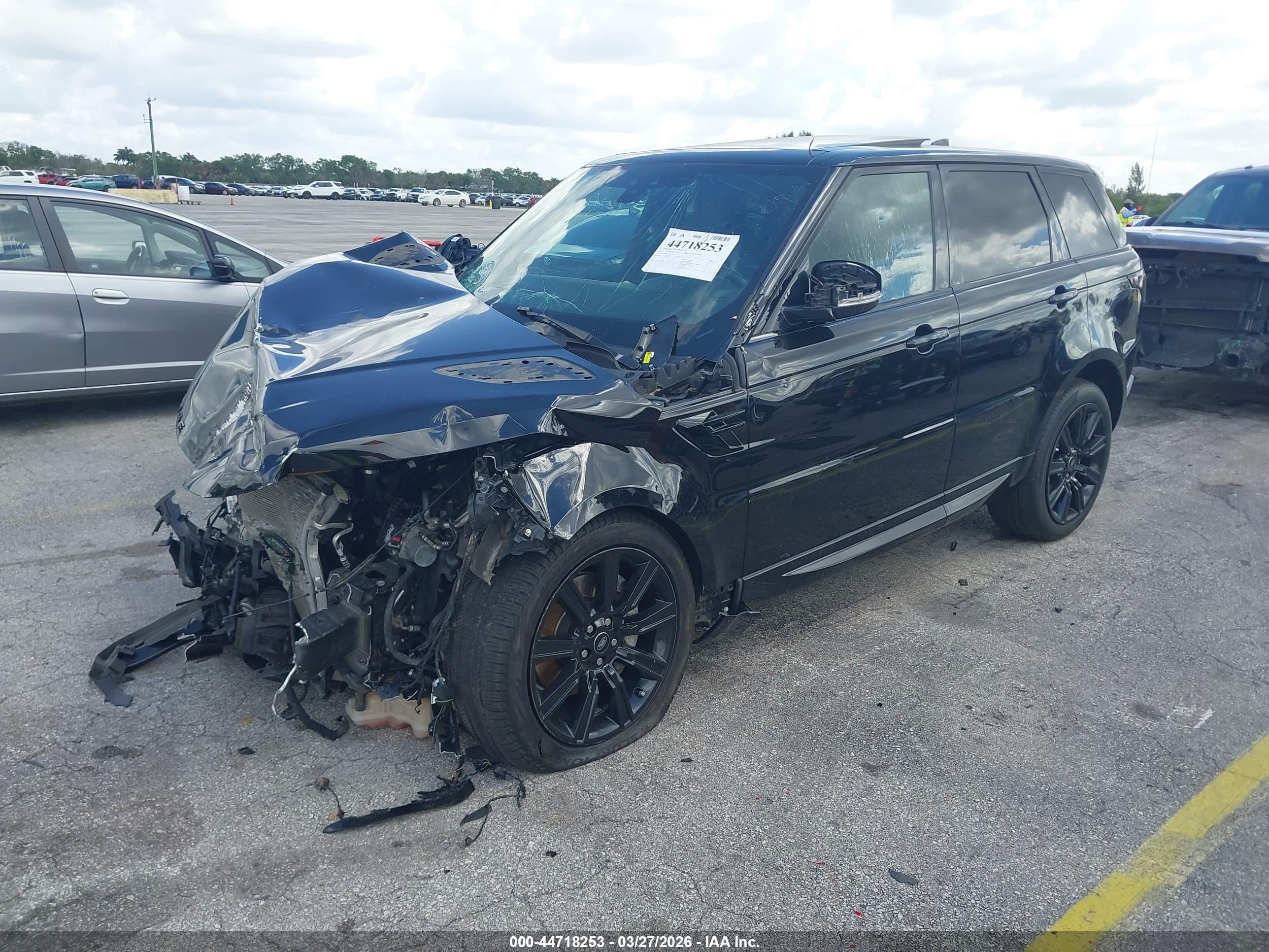 2022 Land Rover Range Rover Sport Hse Silver Edition Mhev Black vin: SALWR2SU7NA212397