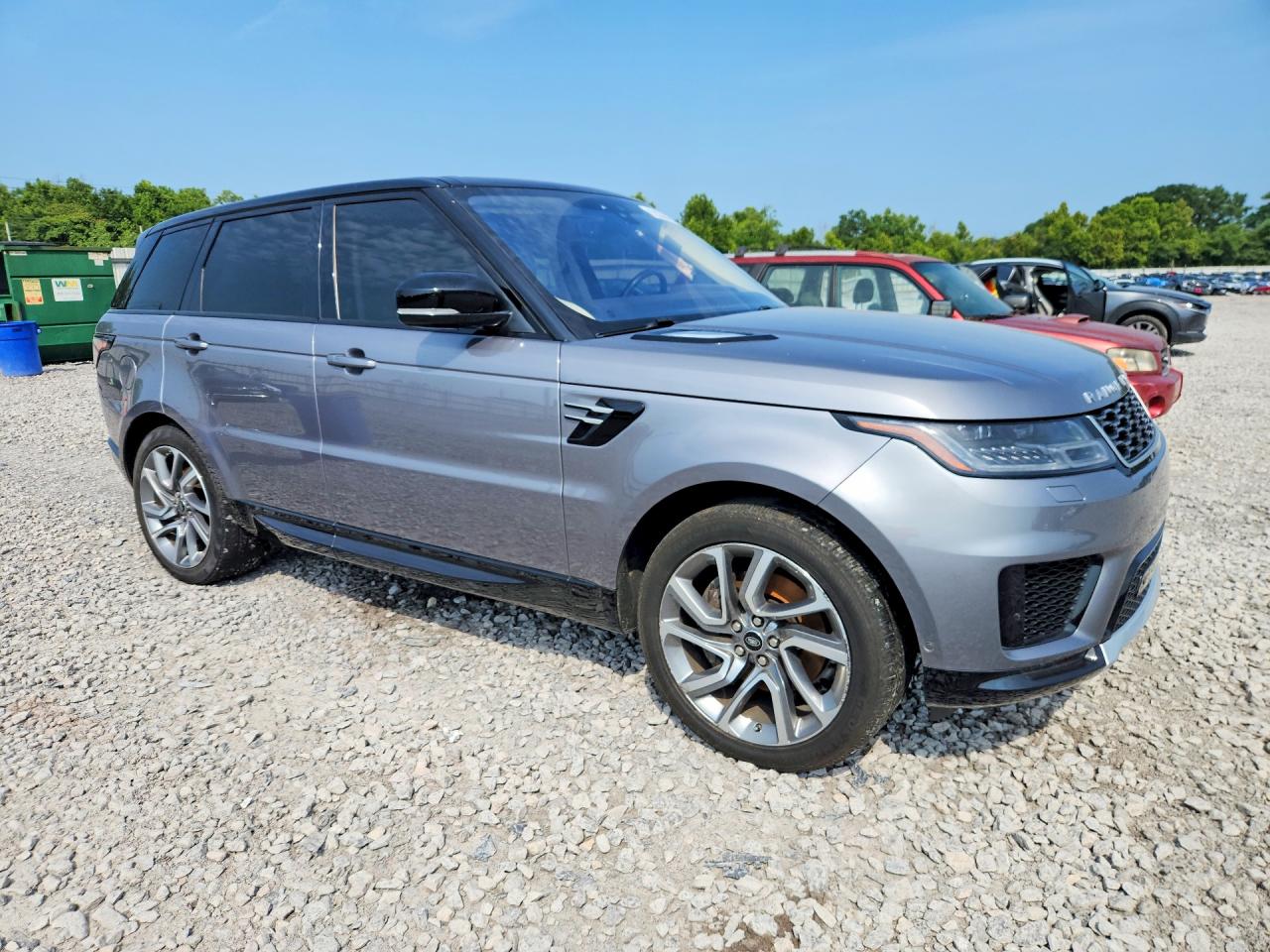 2020 Land Rover Range Rover Sport Hse Gray vin: SALWR2SU9LA724305