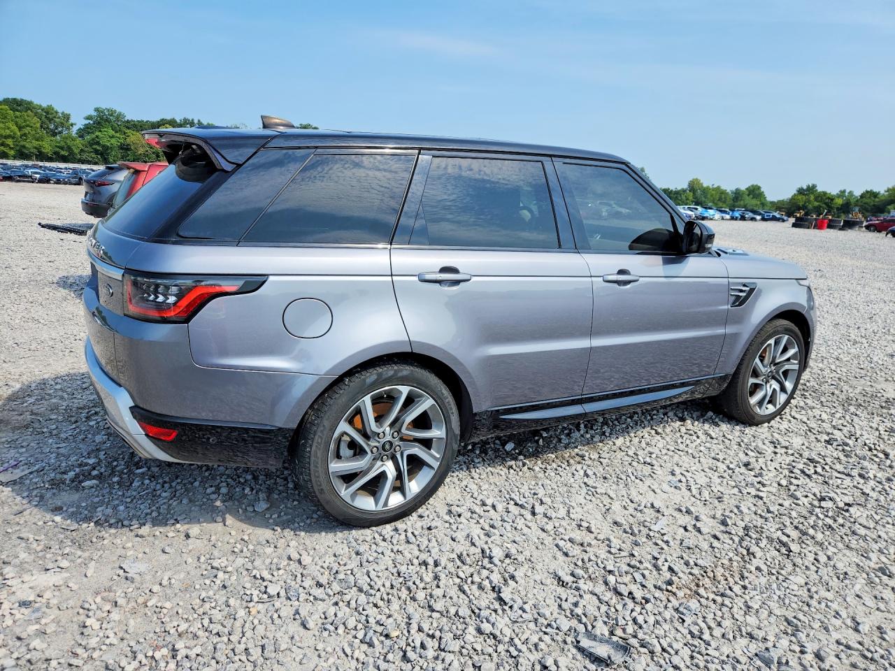 2020 Land Rover Range Rover Sport Hse Gray vin: SALWR2SU9LA724305
