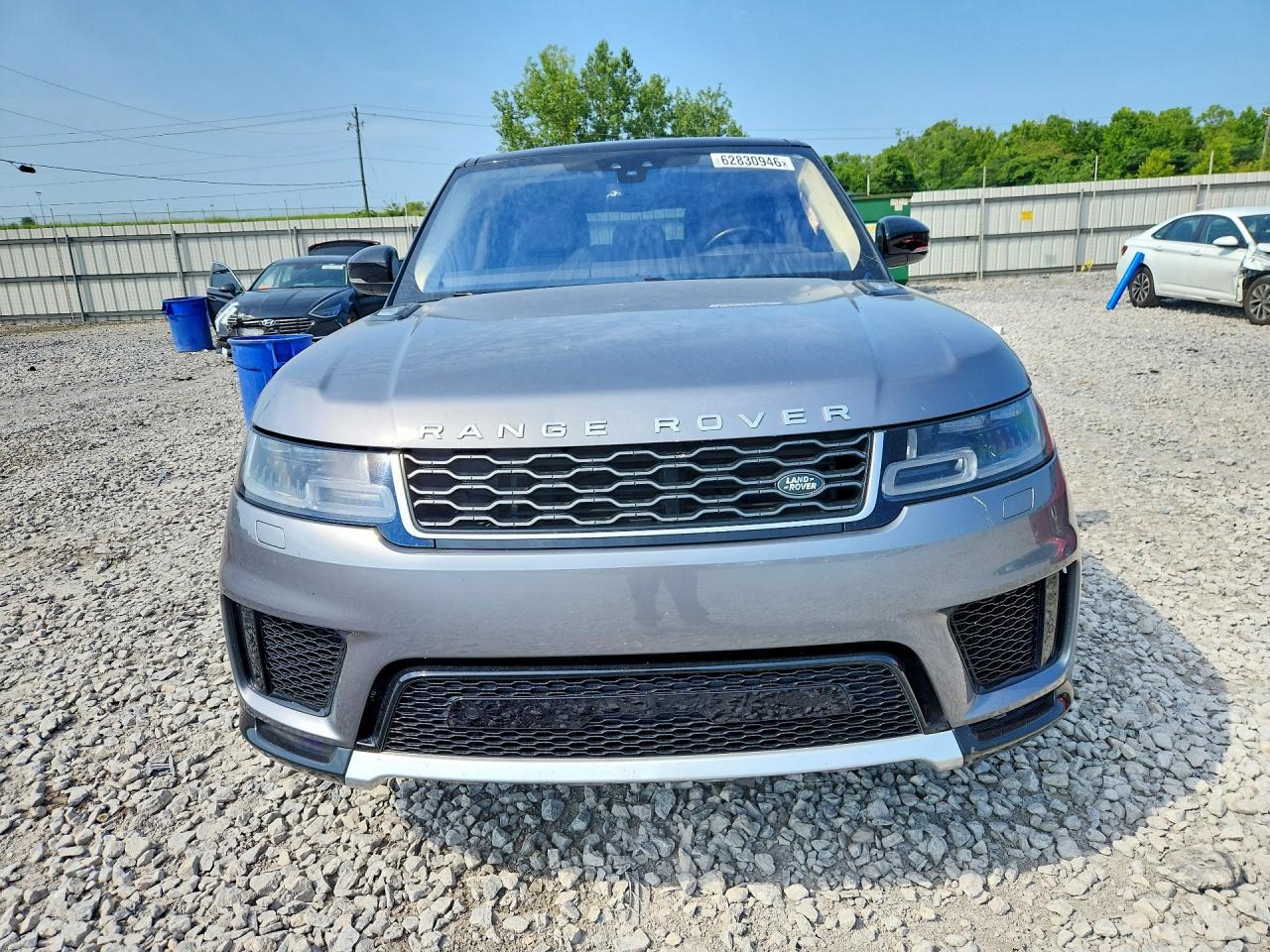 2020 Land Rover Range Rover Sport Hse Gray vin: SALWR2SU9LA724305