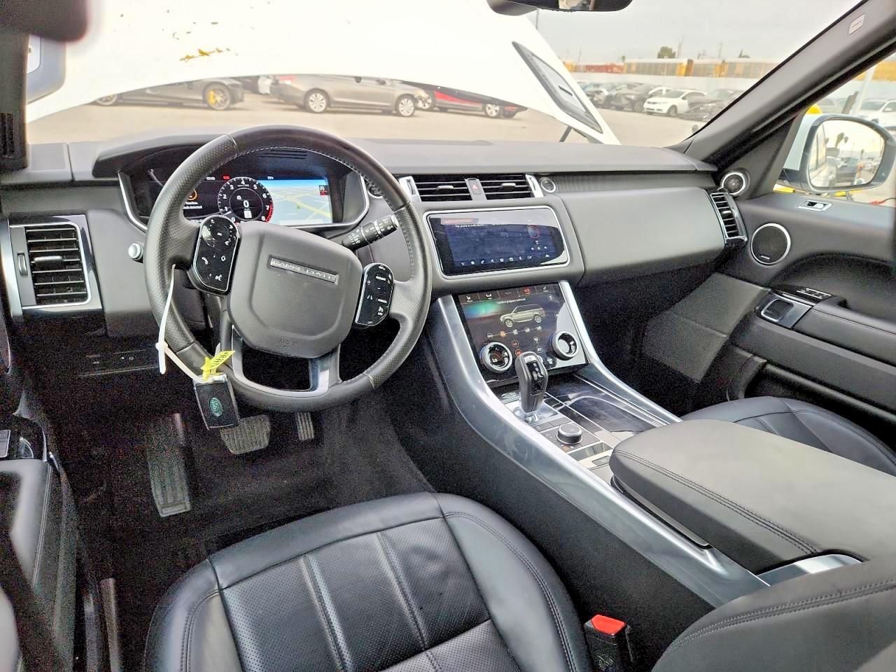 2020 Land Rover Range Rover Sport Hse White vin: SALWR2SU9LA888797