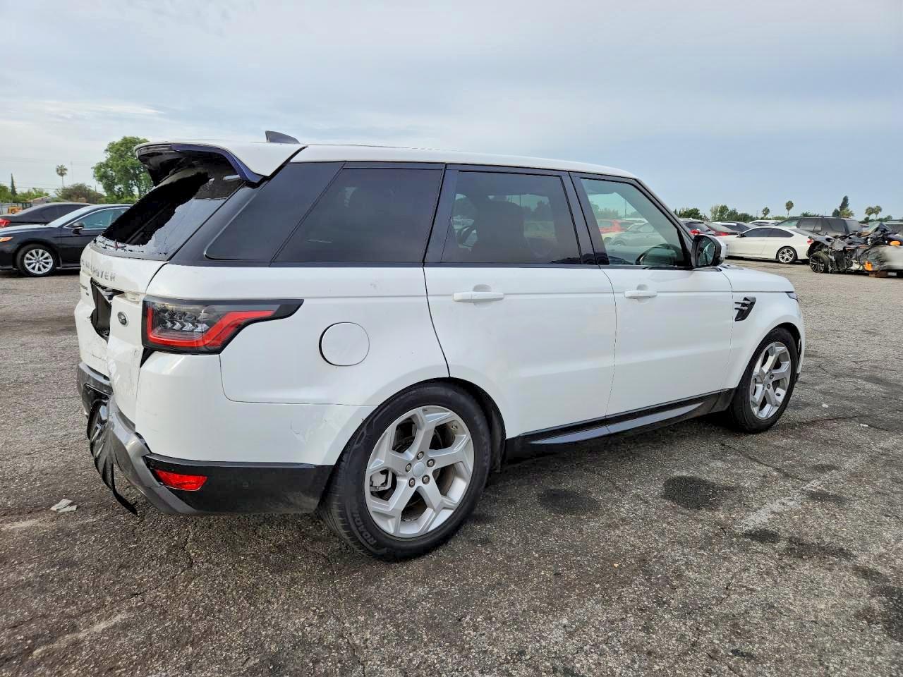 2020 Land Rover Range Rover Sport Hse White vin: SALWR2SU9LA888797