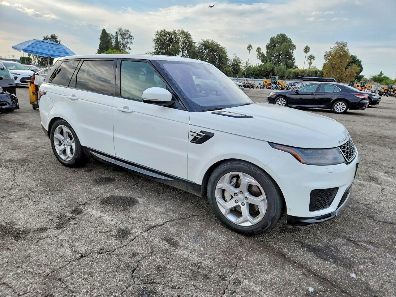 2020 Land Rover Range Rover Sport Hse White vin: SALWR2SU9LA888797