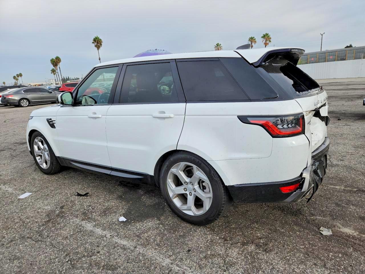 2020 Land Rover Range Rover Sport Hse White vin: SALWR2SU9LA888797