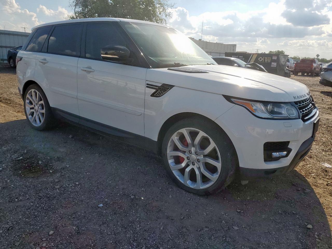 2014 Land Rover Range Rover Sport Sc Белый vin: SALWR2TF0EA375182